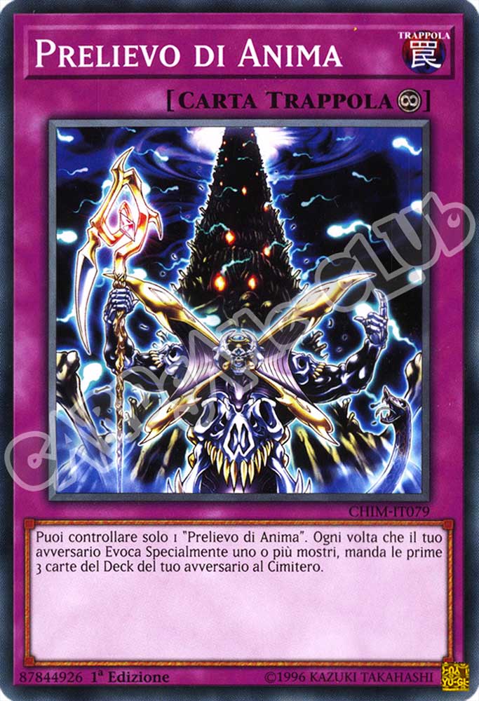 CHIM-IT079 Prelievo di Anima comune 1a Edizione (IT) -NEAR MINT-