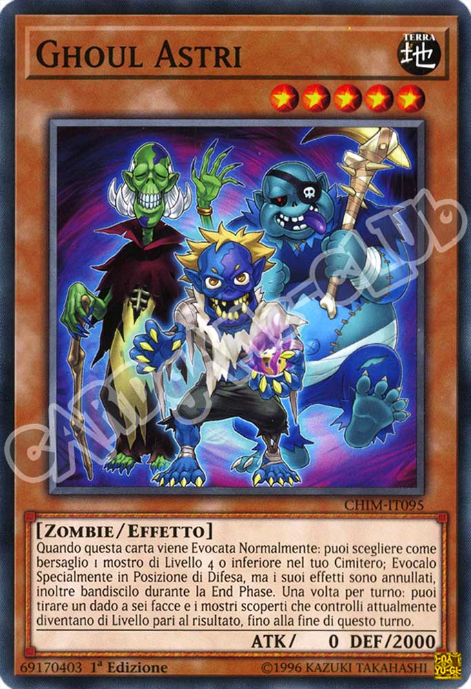 CHIM-IT095 Ghoul Astri comune 1a Edizione (IT) -NEAR MINT-