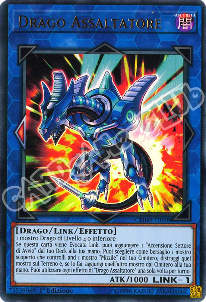 CHIM-IT098 Drago Assaltatore ultra rara 1a Edizione (IT) -NEAR MINT-