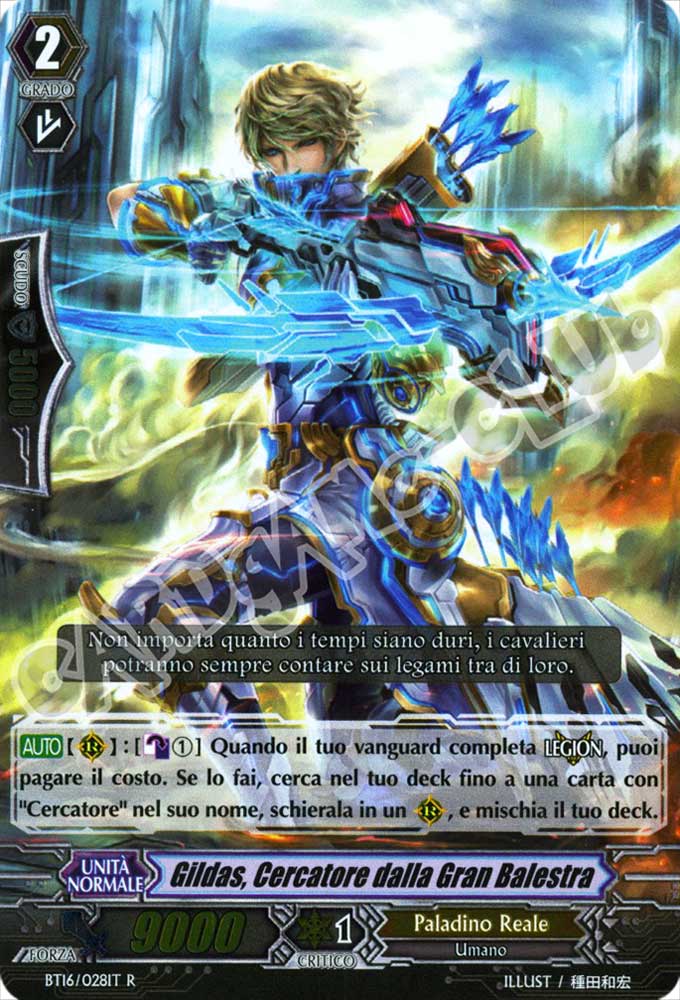 BT16-IT028 Gildas, Cercatore dalla Gran Balestra rara foil (IT) -NEAR MINT-