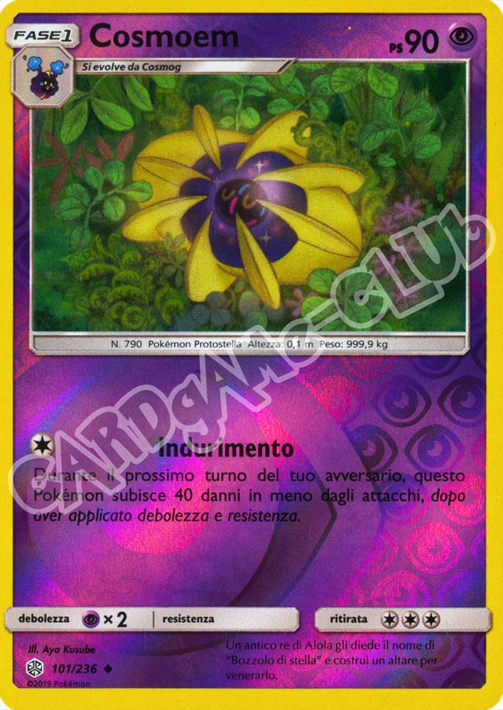 101 / 236 Cosmoem non comune foil reverse (IT) -NEAR MINT-