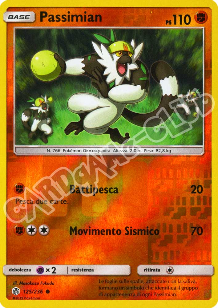 125 / 236 Passimian comune foil reverse (IT) -NEAR MINT-