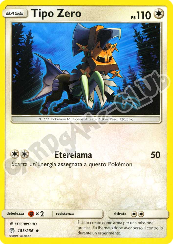 183 / 236 Tipo Zero non comune normale (IT) -NEAR MINT-