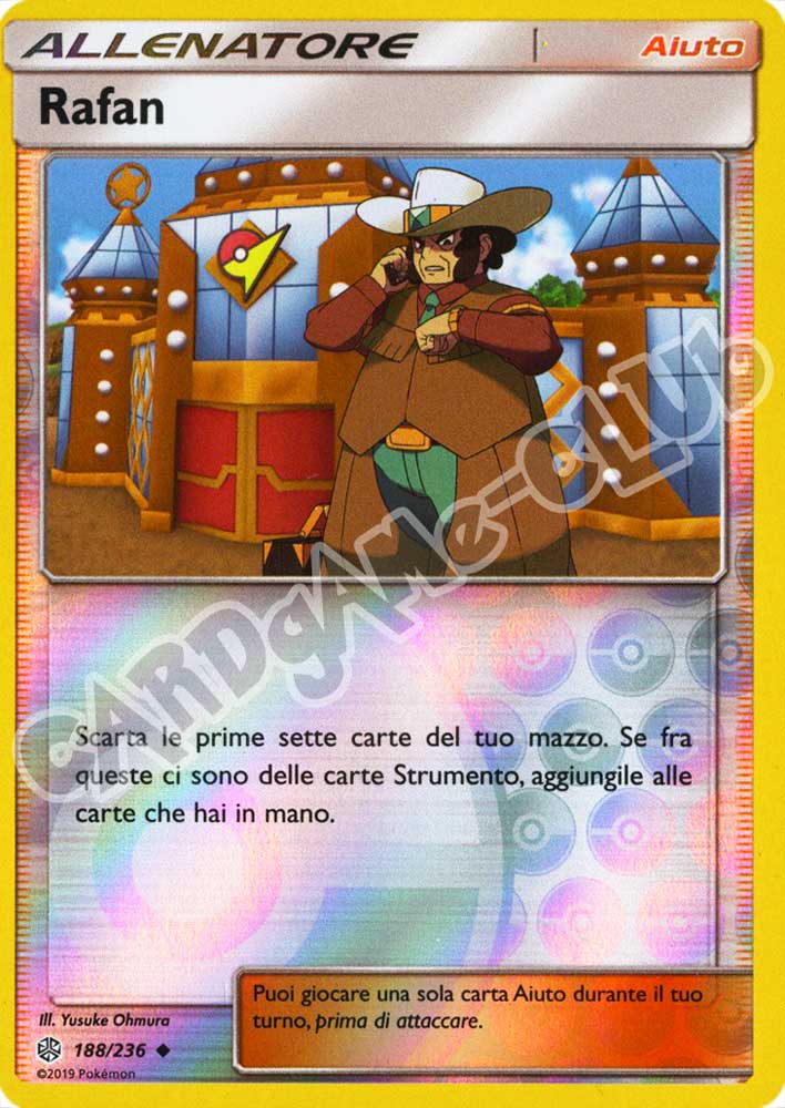 188 / 236 Rafan non comune foil reverse (IT) -NEAR MINT-