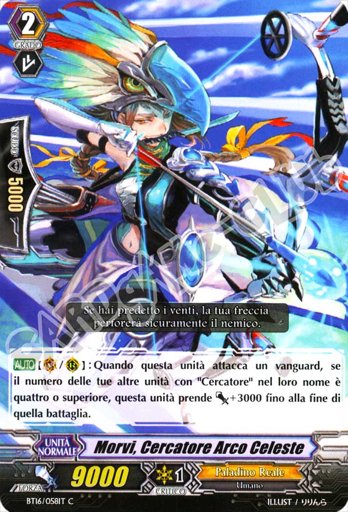 BT16-IT058 Morvi, Cercatore Arco Celeste comune normale (IT) -NEAR MINT-