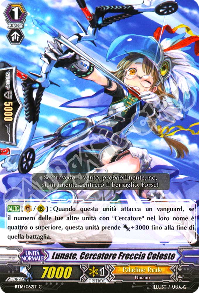 BT16-IT062 Lunate, Cercatore Freccia Celeste comune normale (IT) -NEAR MINT-