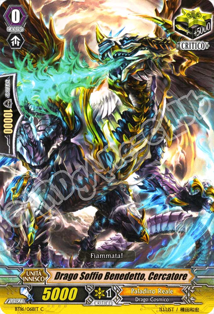 BT16-IT068 Drago Soffio Benedetto, Cercatore comune normale (IT) -NEAR MINT-