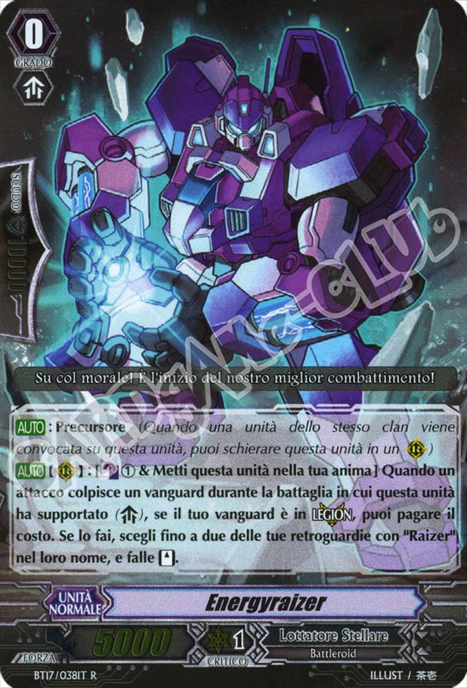 BT17-IT038 Energyraizer rara foil (IT) -NEAR MINT-