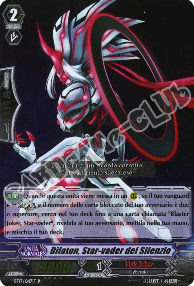 BT17-IT047 Dilaton, Star-vader del Silenzio rara foil (IT) -NEAR MINT-