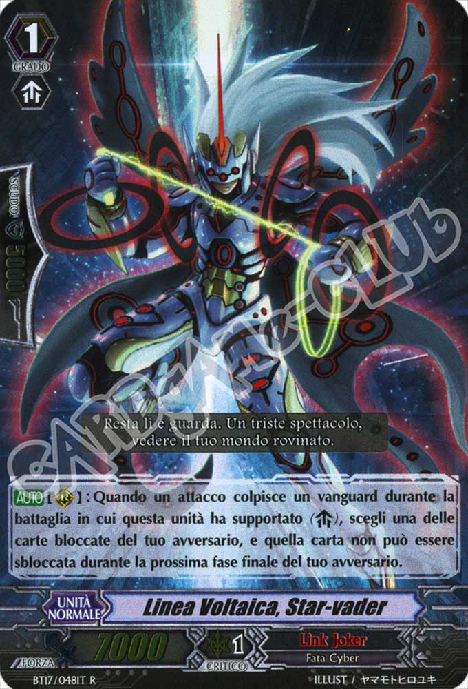 BT17-IT048 Linea Voltaica, Star-vader rara foil (IT) -NEAR MINT-