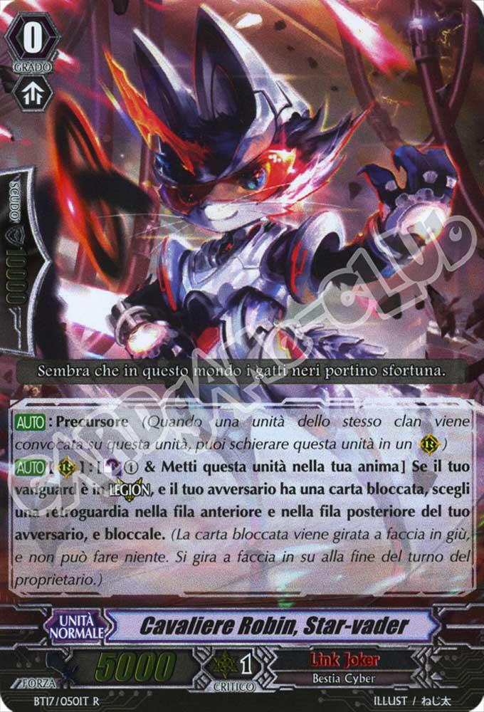 BT17-IT050 Cavaliere Robin, Star-vader rara foil (IT) -NEAR MINT-