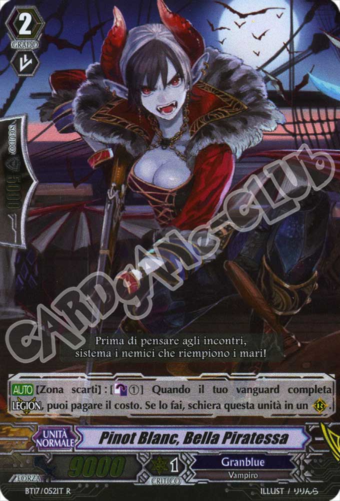 BT17-IT052 Pinot Blanc, Bella Piratessa rara foil (IT) -NEAR MINT-