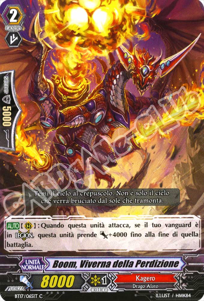 BT17-IT065 Boom, Viverna della Perdizione comune normale (IT) -NEAR MINT-