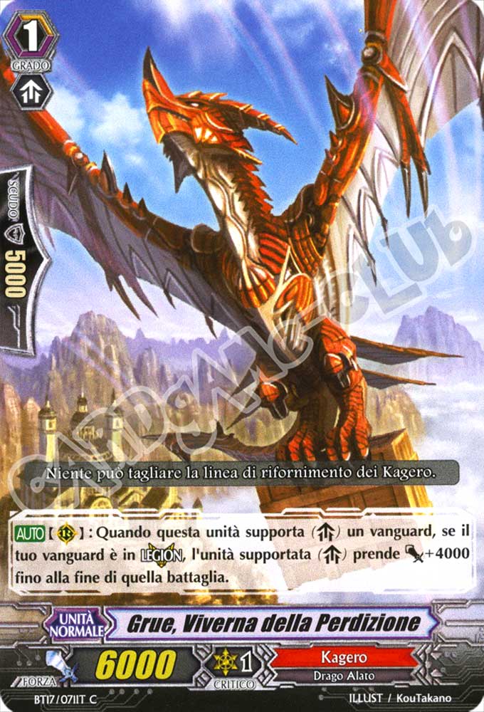 BT17-IT071 Grue, Viverna della Perdizione comune normale (IT) -NEAR MINT-