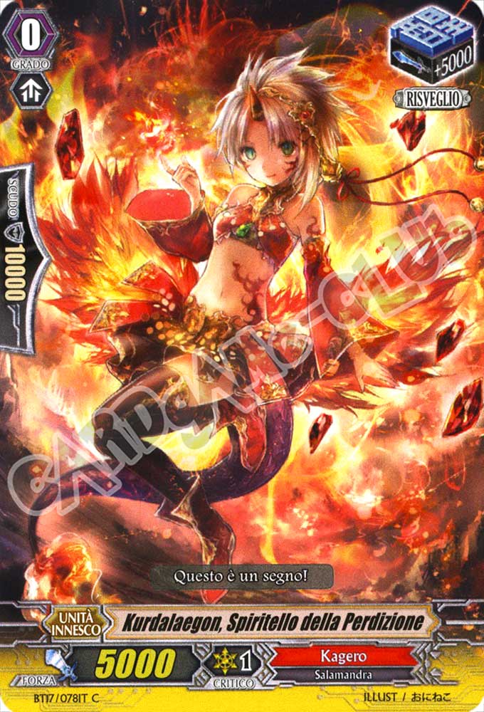 BT17-IT078 Kurdalaegon, Spiritello della Perdizione comune normale (IT) -NEAR MINT-