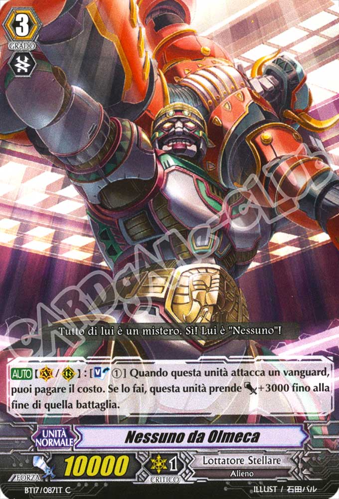BT17-IT087 Nessuno da Olmeca comune normale (IT) -NEAR MINT-