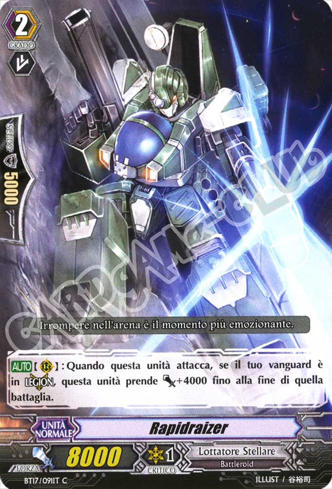 BT17-IT091 Rapidraizer comune normale (IT) -NEAR MINT-