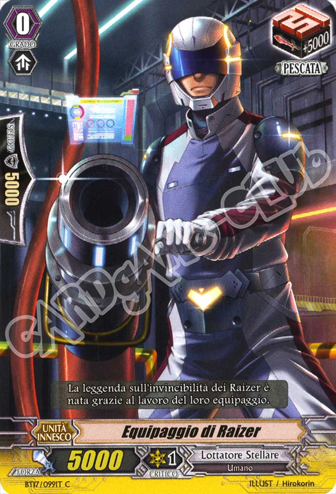 BT17-IT099 Equipaggio di Raizer comune normale (IT) -NEAR MINT-