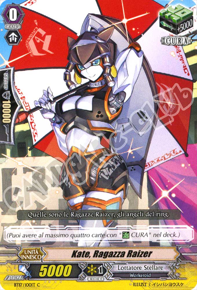 BT17-IT100 Kate, Ragazza Raizer comune normale (IT) -NEAR MINT-