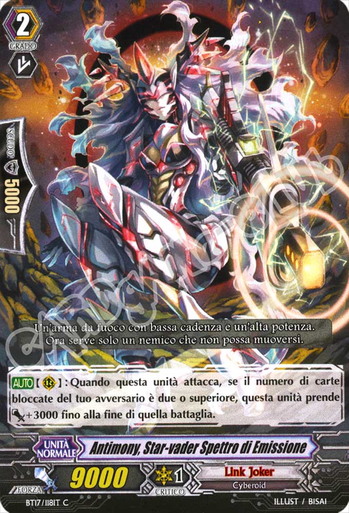 BT17-IT118 Antimony, Star-vader Spettro di Emissione comune normale (IT) -NEAR MINT-