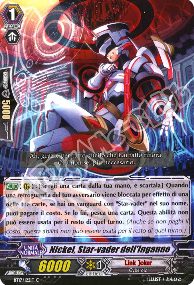 BT17-IT122 Nickel, Star-vader dell'Inganno comune normale (IT) -NEAR MINT-