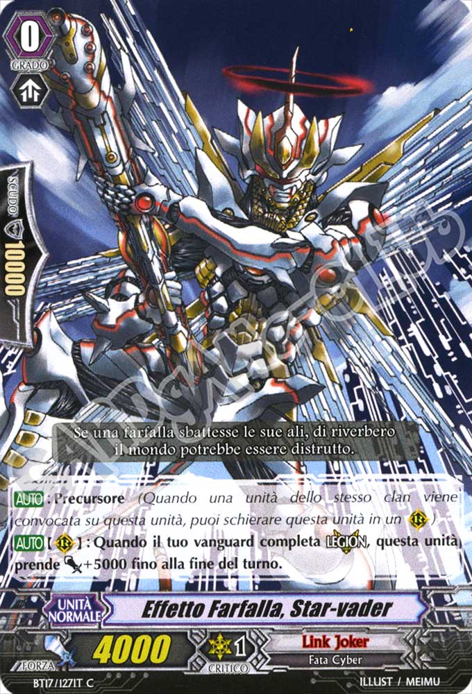 BT17-IT127 Effetto Farfalla, Star-vader comune normale (IT) -NEAR MINT-