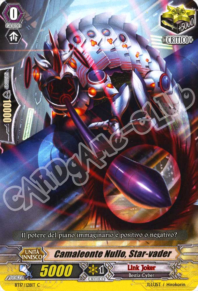 BT17-IT128 Camaleonte Nullo, Star-vader comune normale (IT) -NEAR MINT-