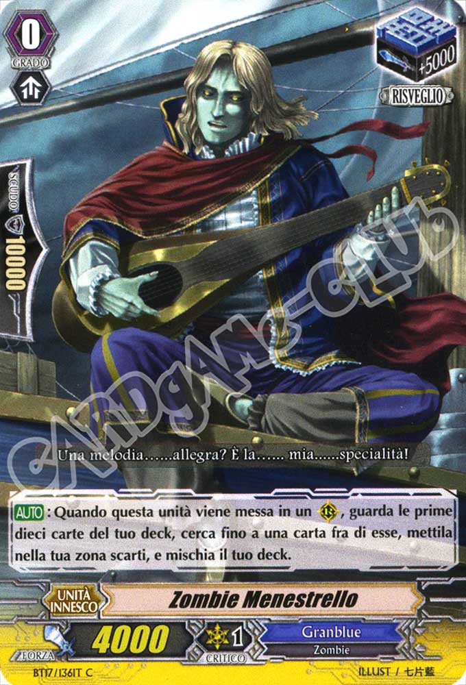 BT17-IT136 Zombie Menestrello comune normale (IT) -NEAR MINT-