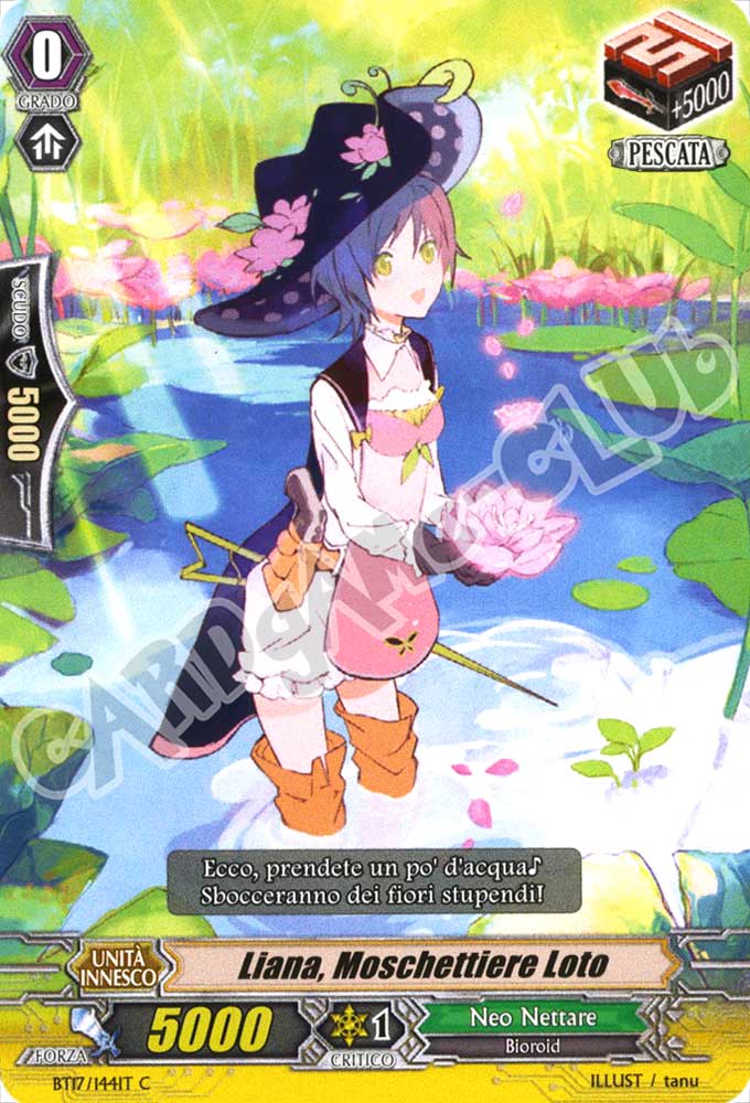 BT17-IT144 Liana, Moschettirere Loto comune normale (IT) -NEAR MINT-