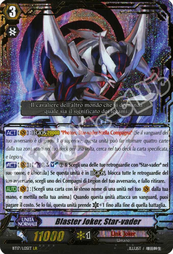 BT17-ITL05 Blaster Joker, Star-vader legion foil (IT) -NEAR MINT-
