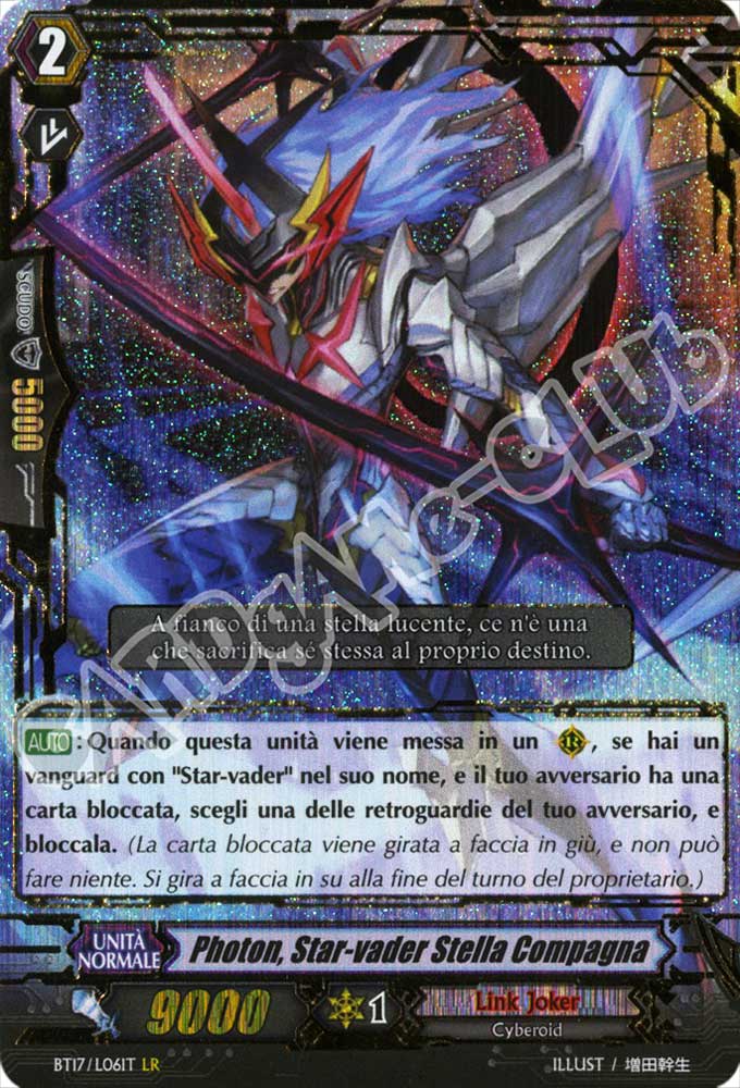 BT17-ITL06 Photon, Star-vader Stella Compagna legion foil (IT) -NEAR MINT-