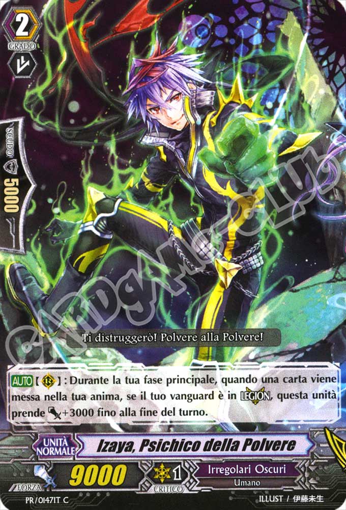 PR-147 Izaya, Psichico della Polvere comune normale (IT) -NEAR MINT-
