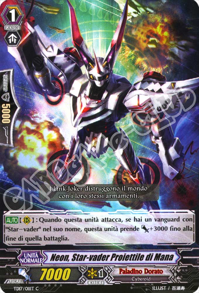 TD17-IT011 Neon, Star-vader Proiettile di Mana comune normale (IT) -NEAR MINT-