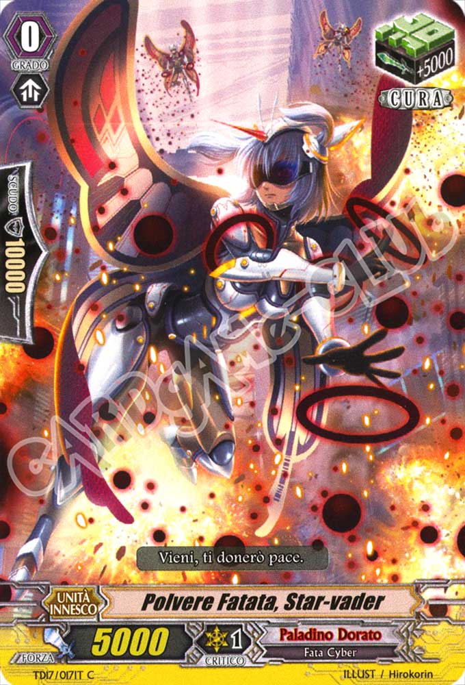 TD17-IT017 Polvere Fatata, Star-vader comune normale (IT) -NEAR MINT-
