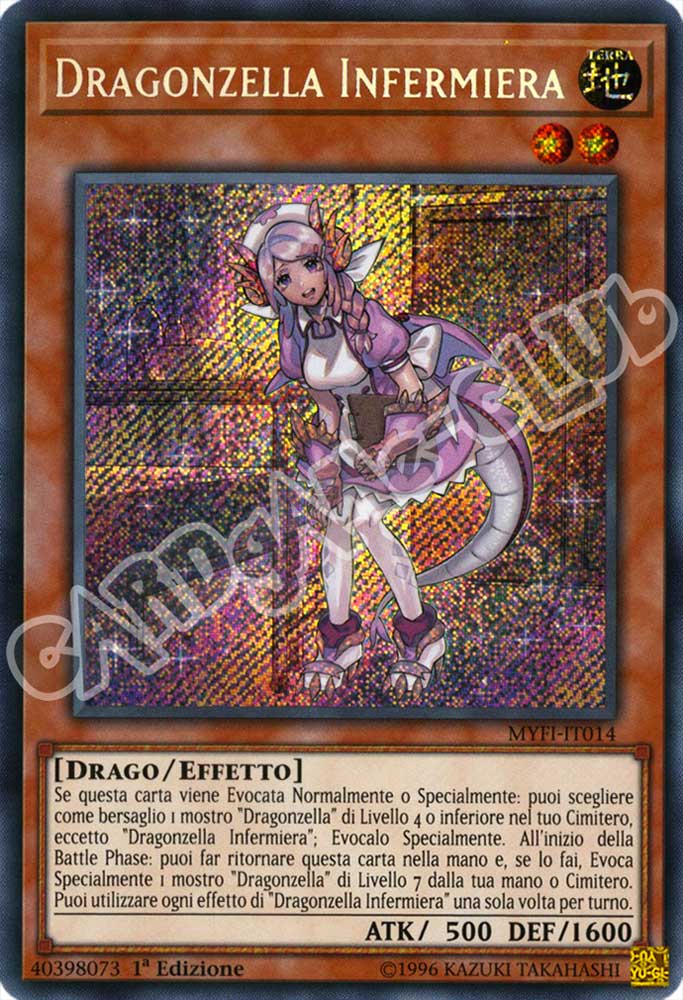 MYFI-IT014 Dragonzella Infermiera rara segreta 1a Edizione (IT) -NEAR MINT-