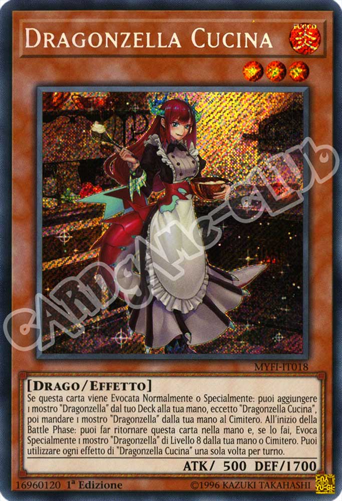 MYFI-IT018 Dragonzella Cucina rara segreta 1a Edizione (IT) -NEAR MINT-