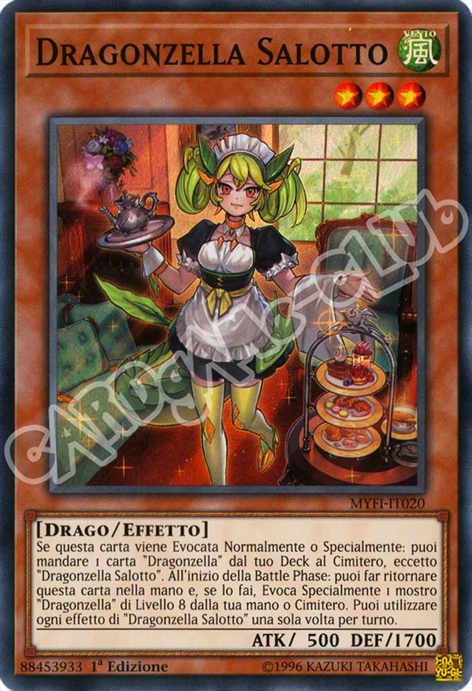 MYFI-IT020 Dragonzella Salotto super rara 1a Edizione (IT) -NEAR MINT-
