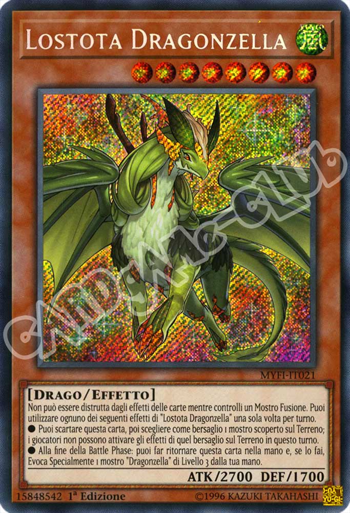 MYFI-IT021 Lostota Dragonzella rara segreta 1a Edizione (IT) -NEAR MINT-