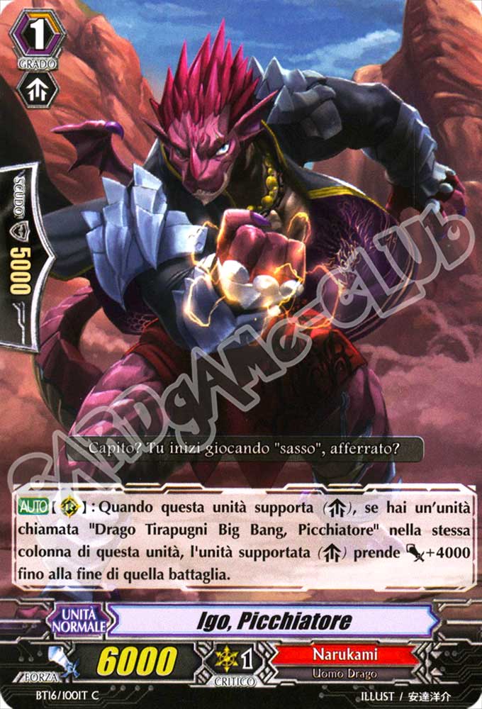 BT16-IT100 Igo, Picchiatore comune normale (IT) -NEAR MINT-