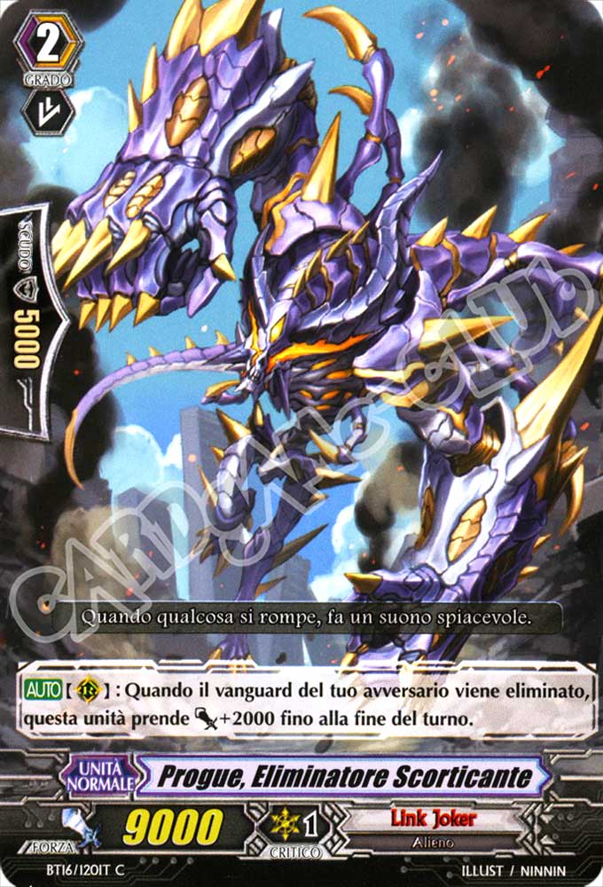 BT16-IT120 Progue, Eliminatore Scorticante comune normale (IT) -NEAR MINT-