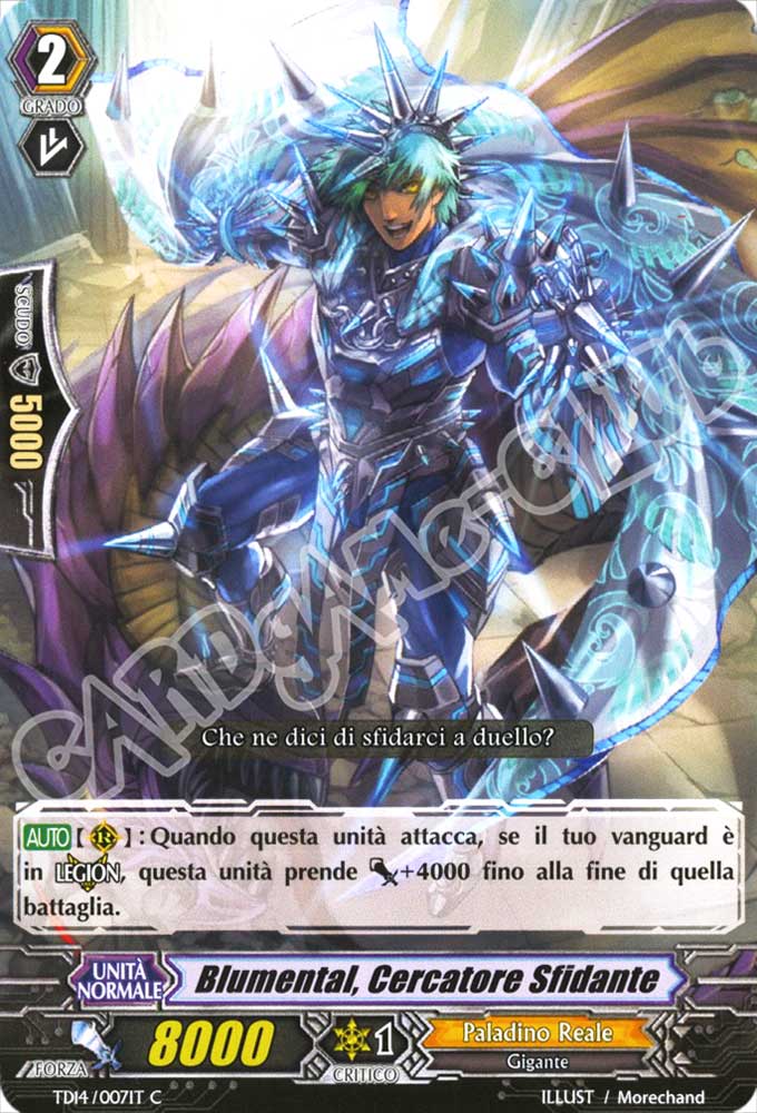 TD14-IT007 Blumental, Cercatore Sfidante comune normale (IT) -NEAR MINT-