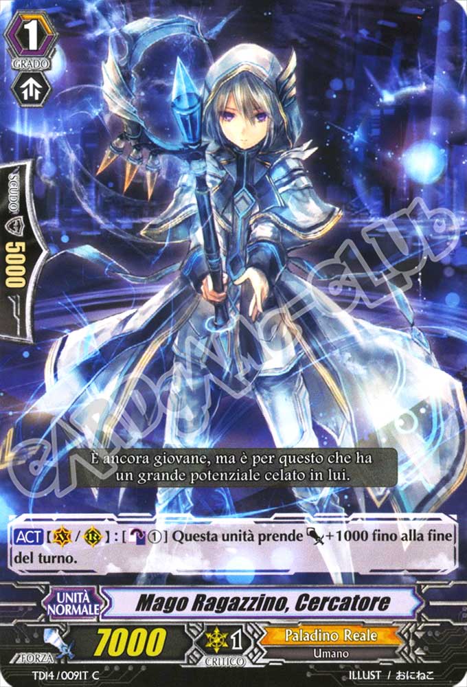 TD14-IT009 Mago Ragazzino, Cercatore comune normale (IT) -NEAR MINT-