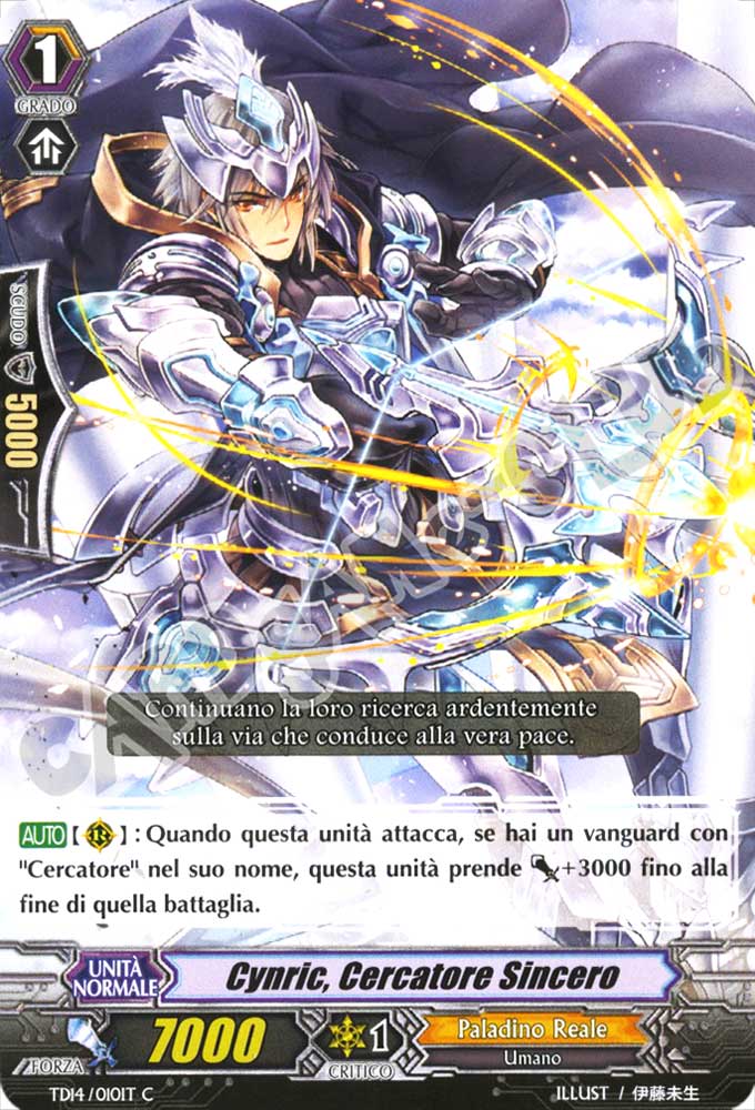 TD14-IT010 Cynric, Cercatore Sincero comune normale (IT) -NEAR MINT-