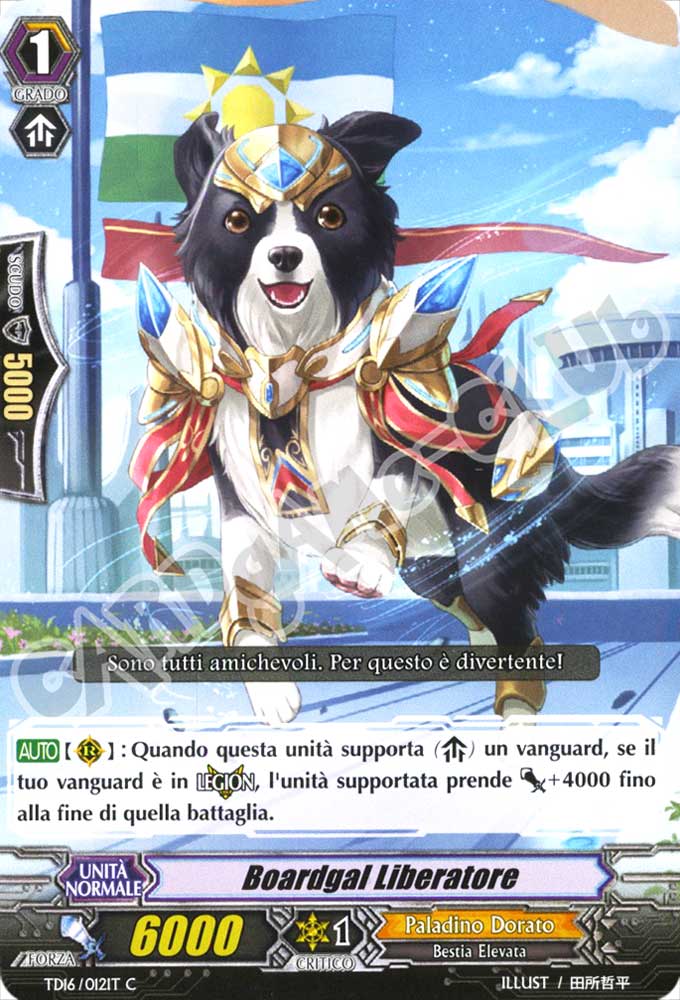 TD16-IT012 Boardgal Liberatore comune normale (IT) -NEAR MINT-