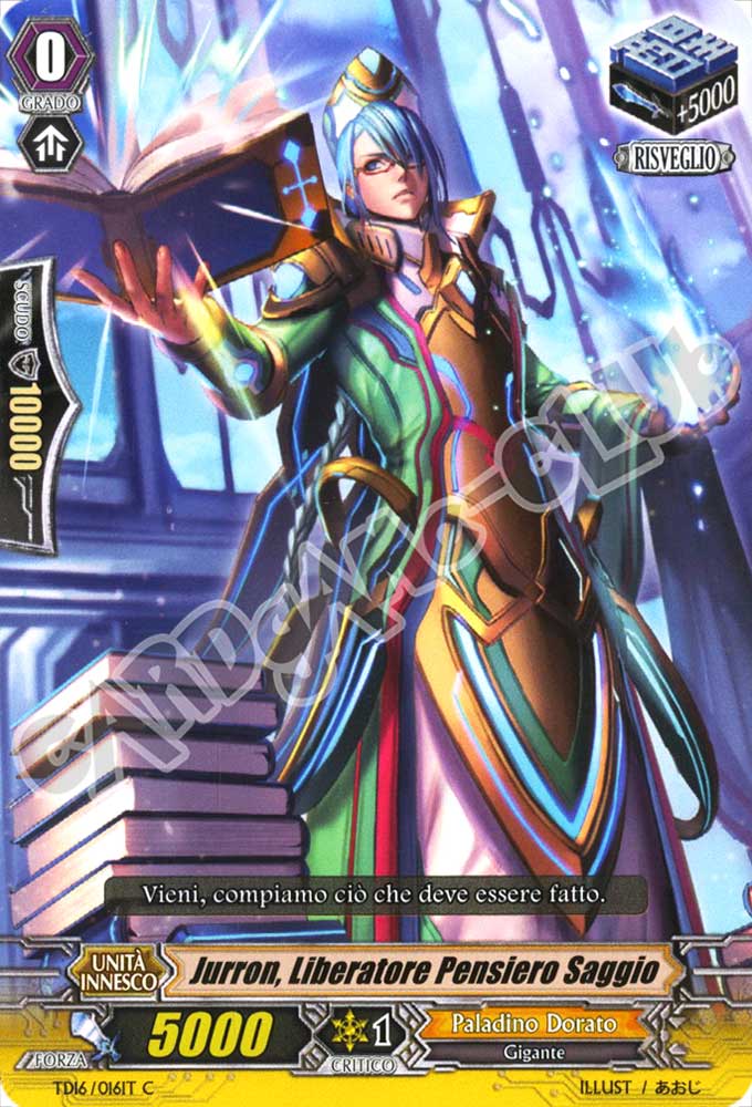 TD16-IT016 Jurron, Liberatore Pensiero Saggio comune normale (IT) -NEAR MINT-