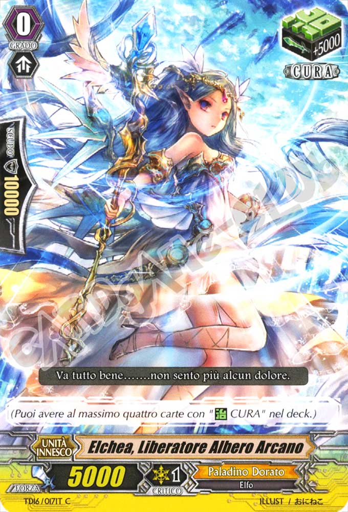TD16-IT017 Elchea, Liberatore Albero Arcano comune normale (IT) -NEAR MINT-