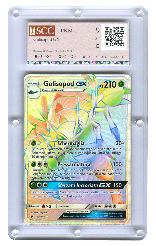 148 / 147 Golisopod GX rara segreta foil (IT) -GRADATA SCC09-