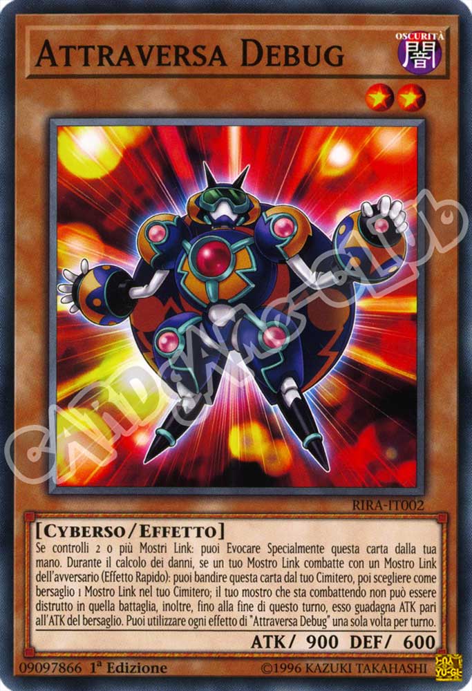 RIRA-IT002 Attraversa Debug comune 1a Edizione (IT) -NEAR MINT-