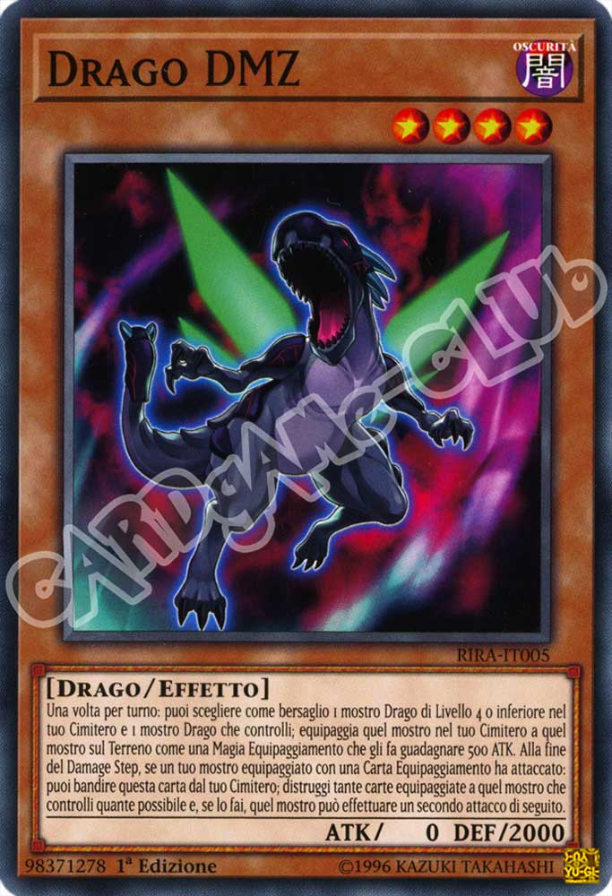RIRA-IT005 Drago DMZ comune 1a Edizione (IT) -NEAR MINT-