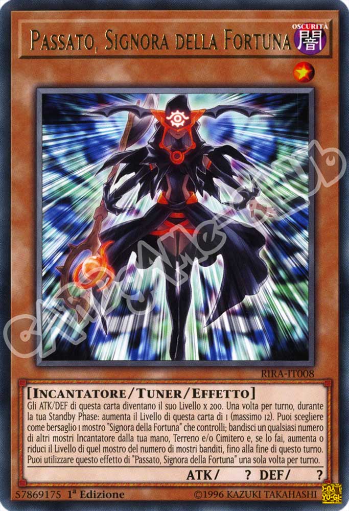 RIRA-IT008 Passato, Signora della Fortuna rara 1a Edizione (IT) -NEAR MINT-